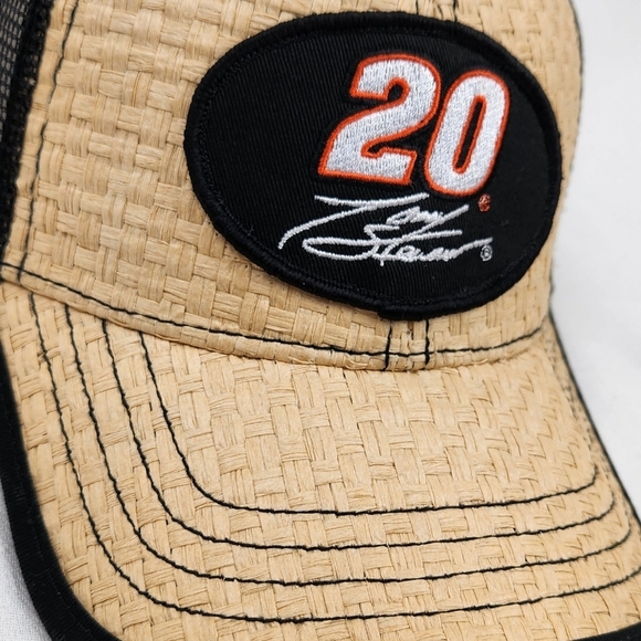 Nascar Tony Stewart Curved Bill Trucker Snapback Hat - Picture 2 of 8